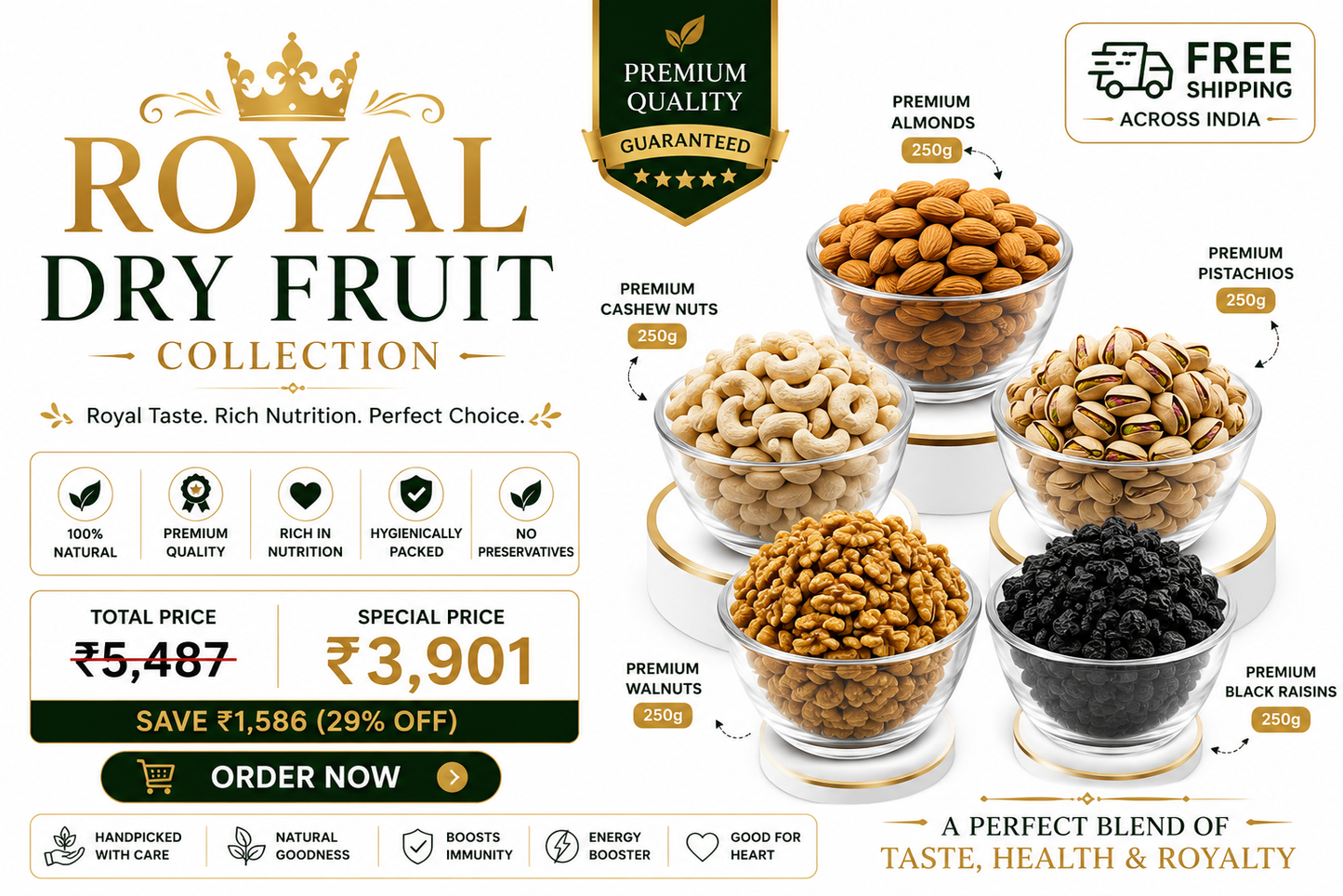 Royal Dry Fruit Collection